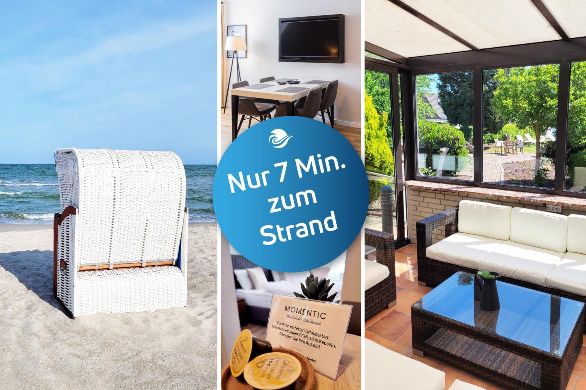 Strandnahe Ferienwohnung - Sehr Modern Und Hochwertig Eingerichtet, Inklusive Parkplatz, Gartenzugang Und Fahrradunterstellmoeglichkeit Scharbeutz Kültér fotó